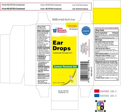 Image Of Carton (Good Neighbor Earwax Carton)